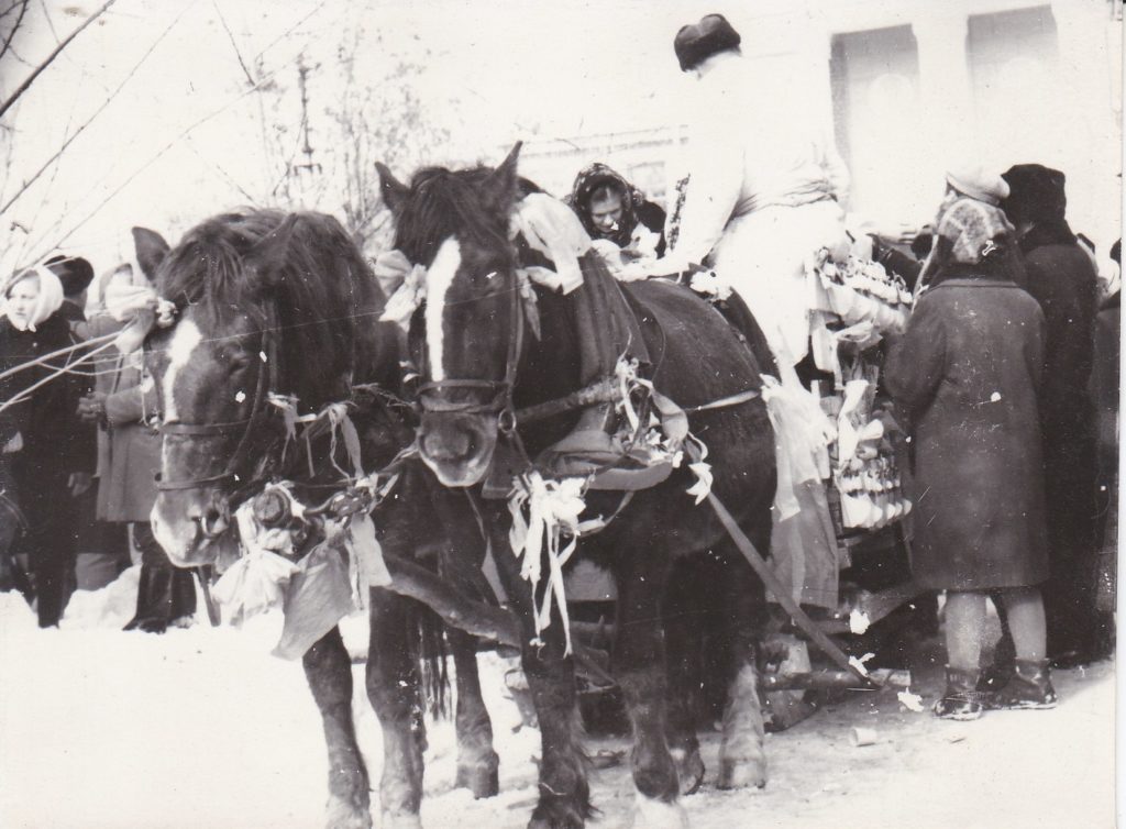 СТАРОБЕЛЬСК, ПРАЗДНИК РУССКОЙ ЗИМЫ, 1967 ГОД